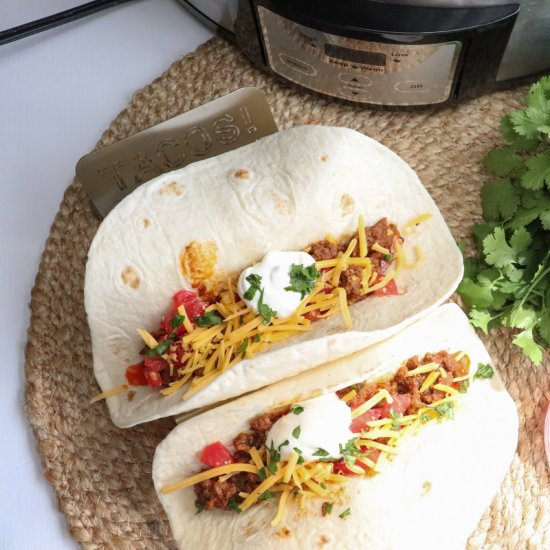 Slow Cooker Taco Meat