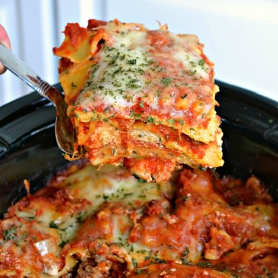 Crock Pot Lasagna