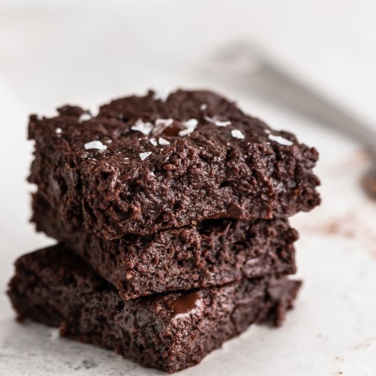 Fudgy Flourless Keto Brownies!