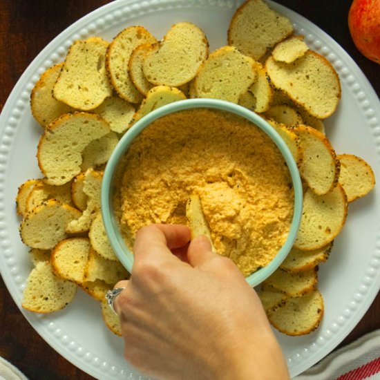 15-Minute Vegan Buffalo Dip