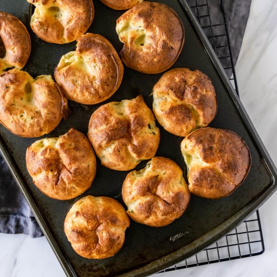 Parmesan Herb Popovers