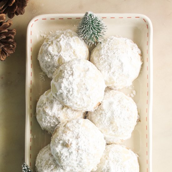 Walnut Snowball Cookies