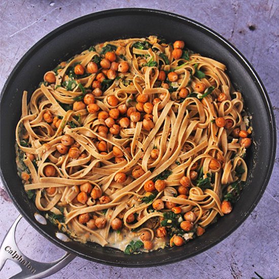 Chickpea pasta sauce