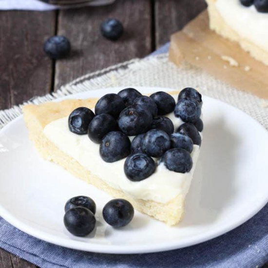 Blueberry Mascarpone Tart