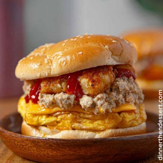 Breakfast Sausage Gravy Sloppy Joes