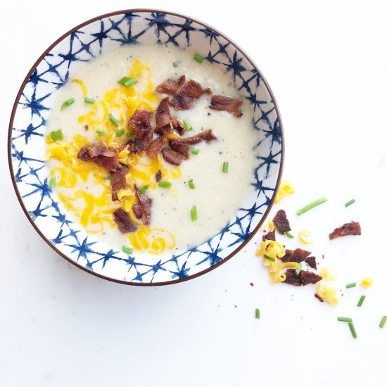 Easy Baked Potato Soup