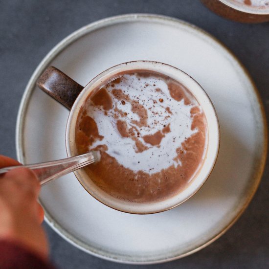 Vegan + Keto Hot Chocolate