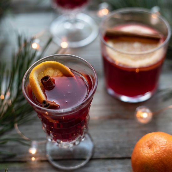 Ginger Pomegranate Mocktail