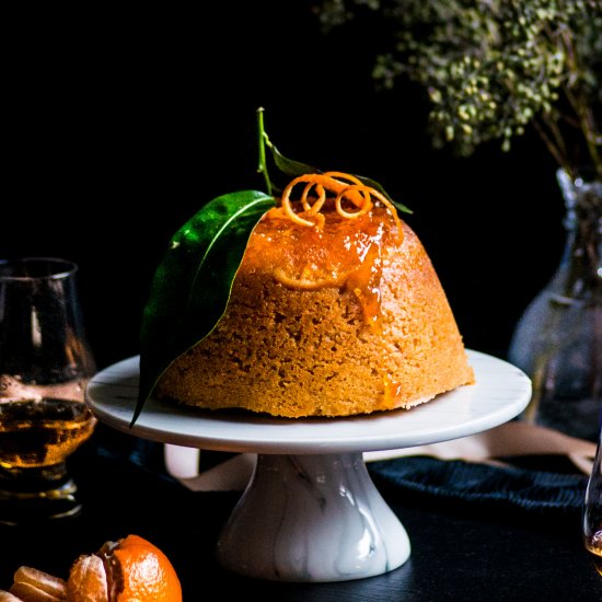 Clementine Steamed Pudding