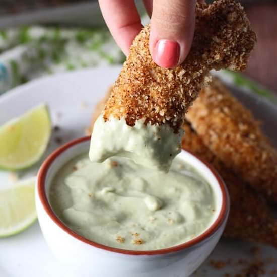 Baked Tex-Mex Chicken Tenders