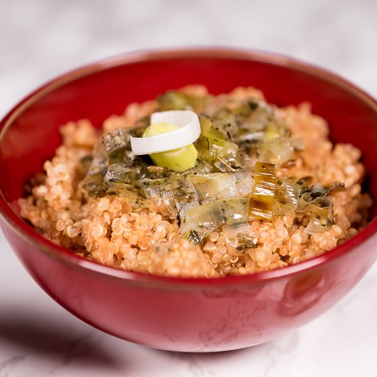 Quinoa With Leek Recipe