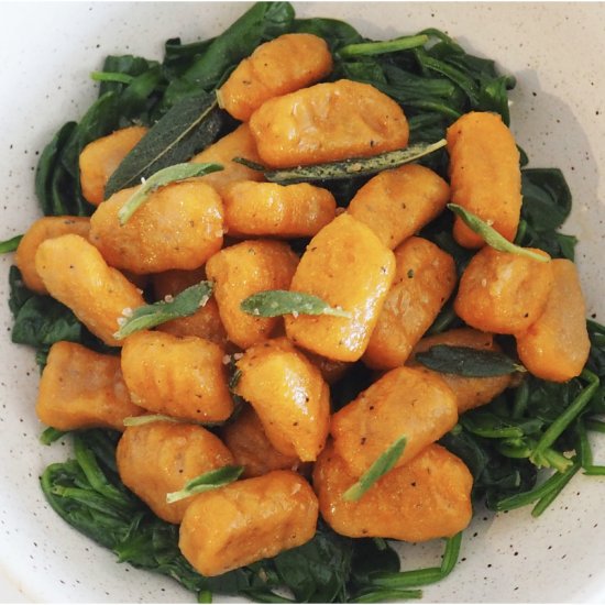 GF Sweet Potato Gnocchi