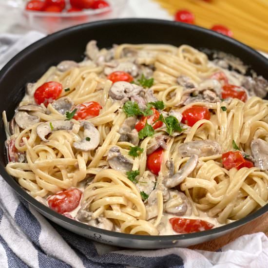 Creamy Mushroom Pasta