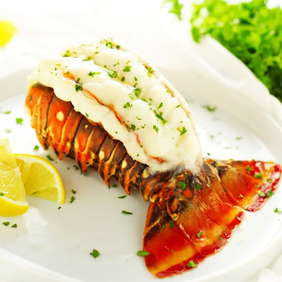 Baked Lobster Tails