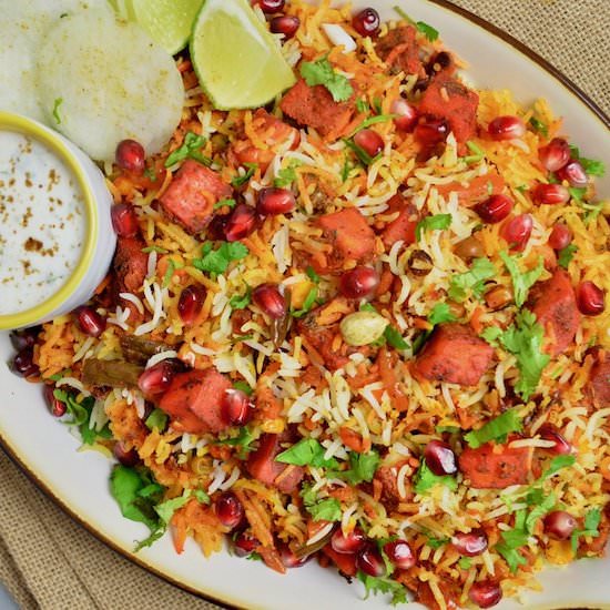 TANDOORI PANEER BIRYANI