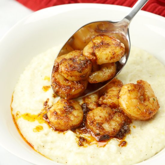 Cajun Shrimp and Grits