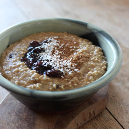 Mince Pie Oatmeal