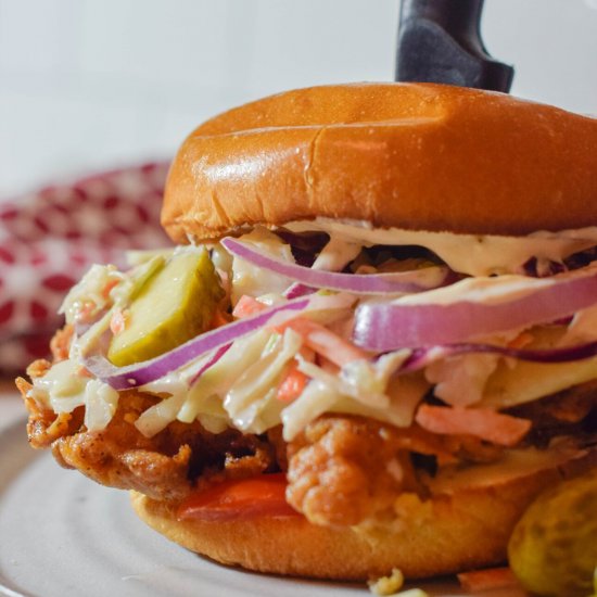 Spicy Buttermilk Chicken Sandwhich