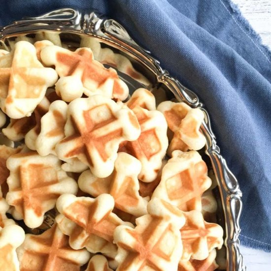 Simple Waffle Cookies Recipe