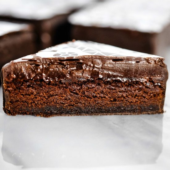 Decadent Chocolate Dipped Brownies