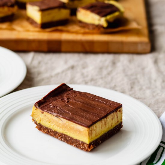 Almost Raw Vegan Nanaimo Bars