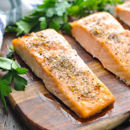 Baked Salmon Fillet