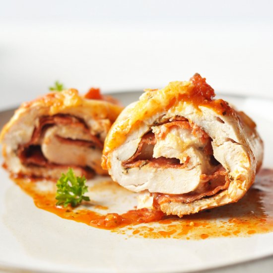 Italian Chicken Roll Ups