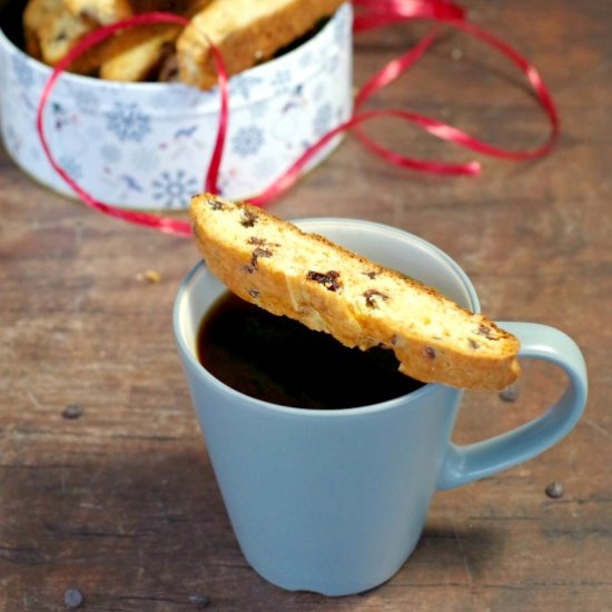 Black Forest Biscotti