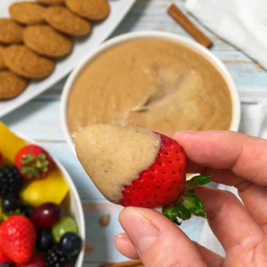 Vegan Gingerbread Cheesecake Dip