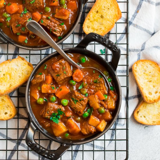 Crockpot Vegetable Beef Soup