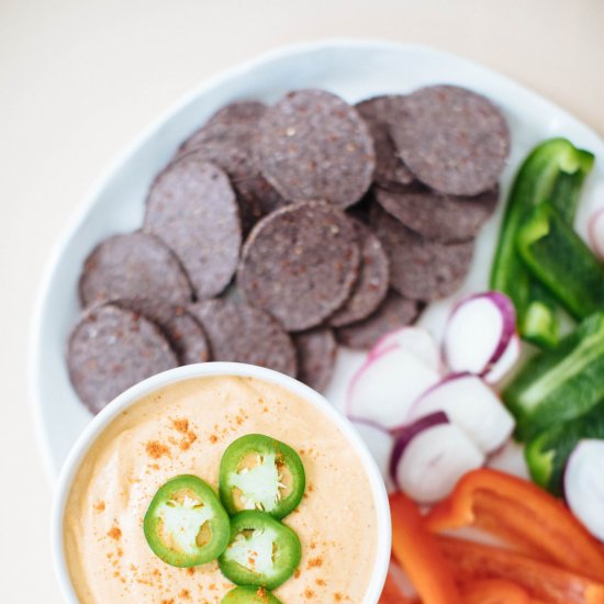 Smokey Cashew Queso Dip