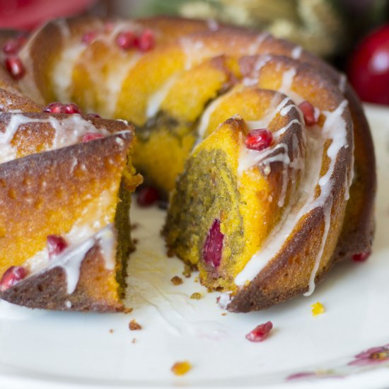 Perfect holiday bundt cake