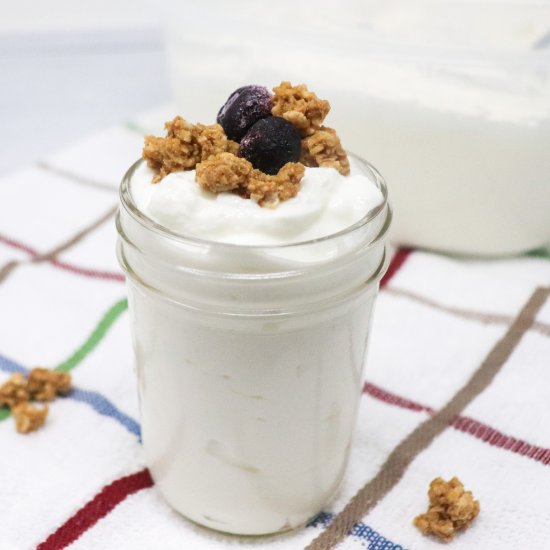 Instant Pot Cold Start Yogurt