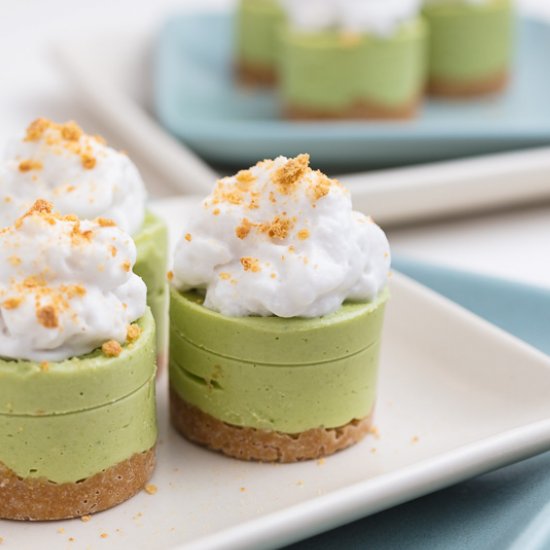 Mini Vegan Coconut Key Lime Pies