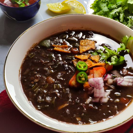 Easy Black Bean Soup