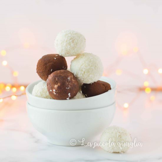 Ricotta cheese truffles