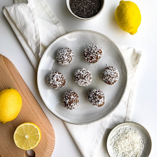 Lemon Poppy Snowballs