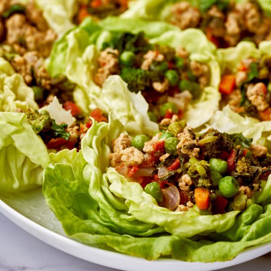 Turkey Lettuce Wraps