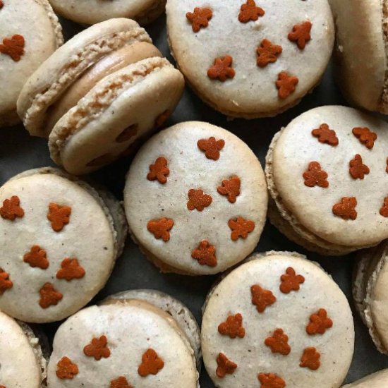 Gingerbread Macarons