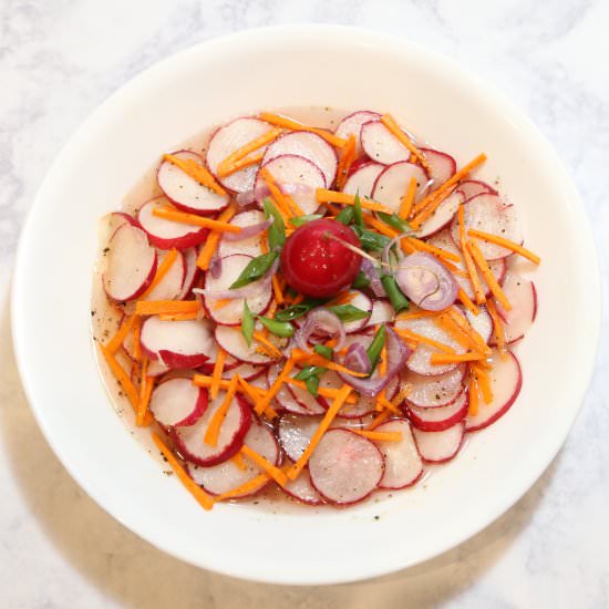 Asian Carrot Radish Salad