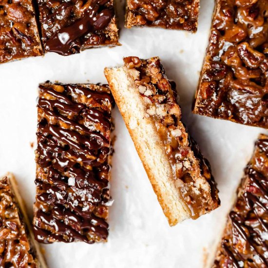 Pecan Shortbread Bars