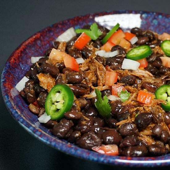 Instant Pot Black Bean and Barbacoa