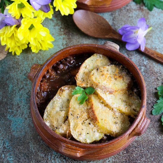 Lentil & Squash Pie