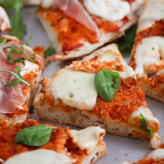 Easy Flatbread Pizza