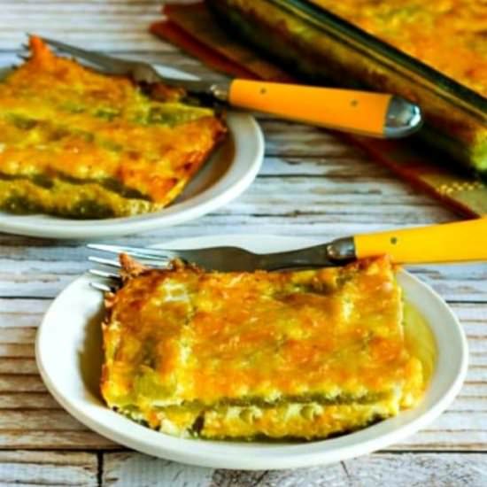 Low-Carb Chile Rellenos Bake