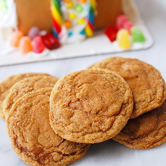 Gingerbread snickerdoodles