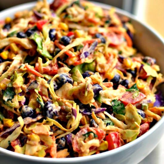 Easy Mexican Coleslaw