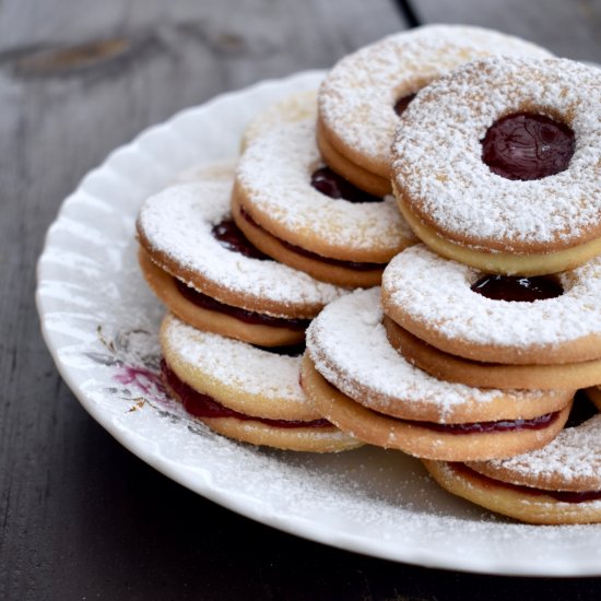 Festive Jammie Dodgers