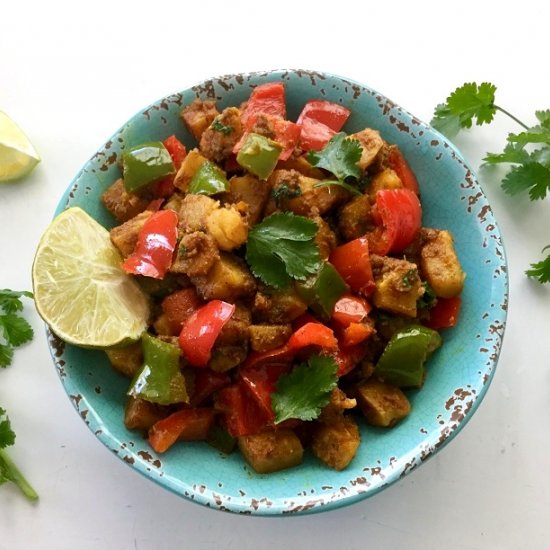 ALOO CAPSICUM FRY