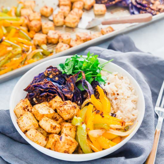 Sheet Pan Tofu & Vegetables